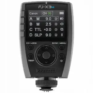 Wireless radio flash trigger WESTCOTT FJ-X3M — remote trigger for studio and on-camera flashes