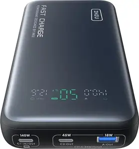 Portatīvais akumulators INIU Leopard Power 140W, P64-P1, 30000mAh