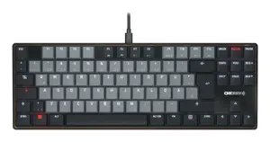 Keyboard Cherry KC 500 MX LP TKL Tenkeyless USB QWERTZ German 88 keys Grey/Black