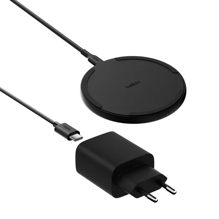 Belkin WIA012kqBK Bezvadu viedtālruņa lādētājs Melns