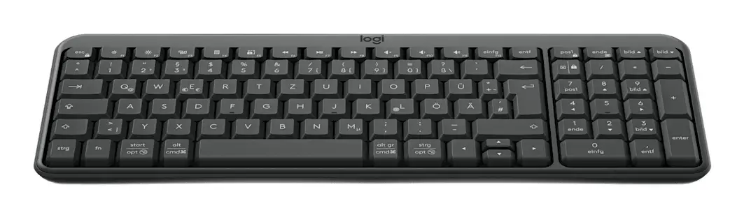 Logitech K250 kompakta bezvadu tastatūra - Grafīta Photo 2