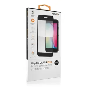 Tempered Glass Screen Protector ALIGATOR for Motorola Moto G75 — Black