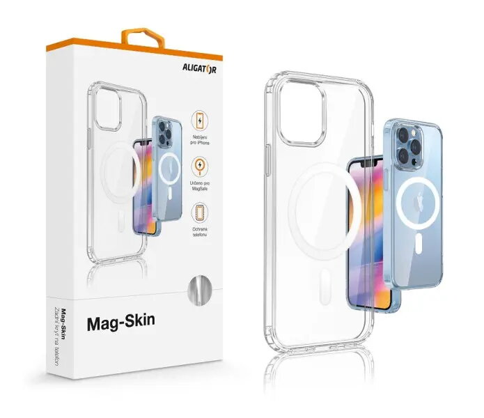 Viedtālruņa maciņš ALIGATOR Mag-Skin priekš iPhone