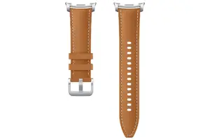 Ремешок Samsung Hybrid для Galaxy Watch8 и Watch8 Classic, коричневый, искусственная кожа, размер S/M/L