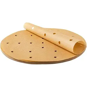 Perforated baking paper for hot air fryers SCANPART 2910070009, round 20 cm, 100 pcs, heat-resistant to 220°C
