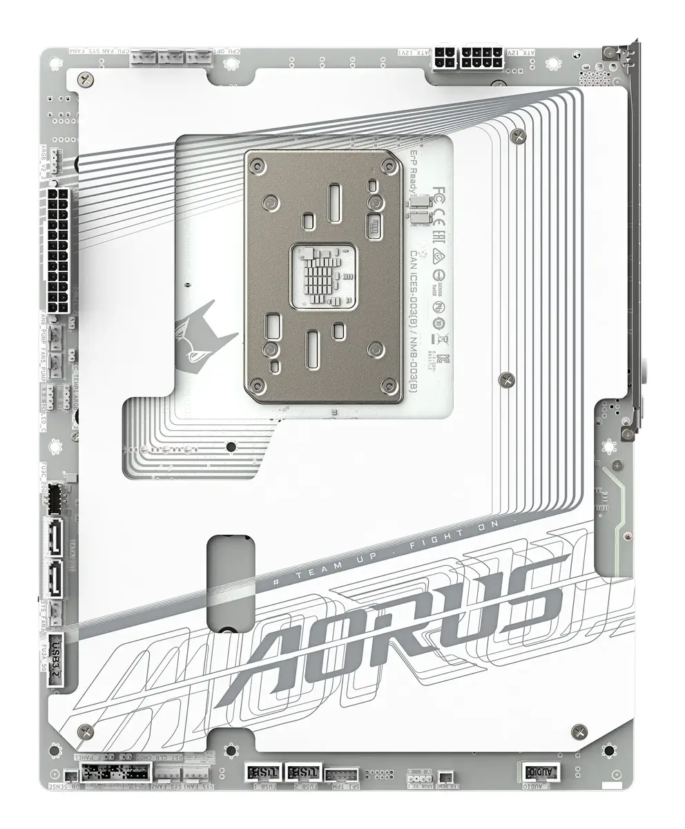 GIGABYTE B850 AORUS STEALTH ICE ATX материнская плата Photo 3