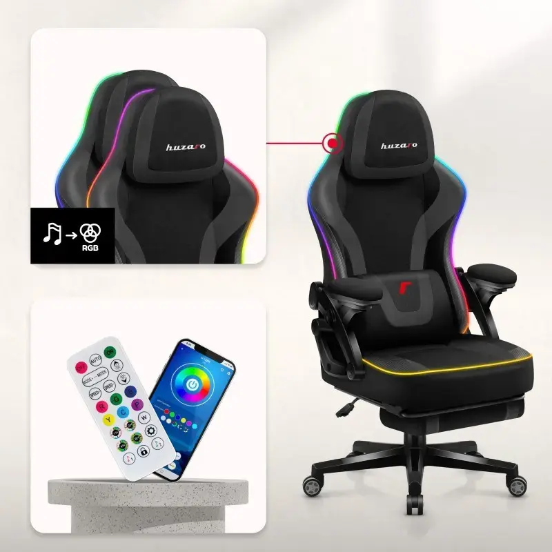 Игровое кресло huzaro HZ-FORCE 4.6 RGB Photo 3