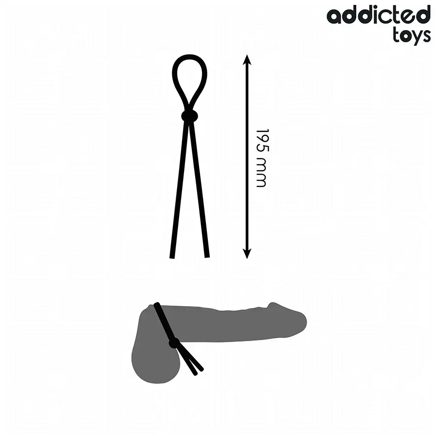 Силиконовое пенис-кольцо addicted toys D-242855 Photo 4