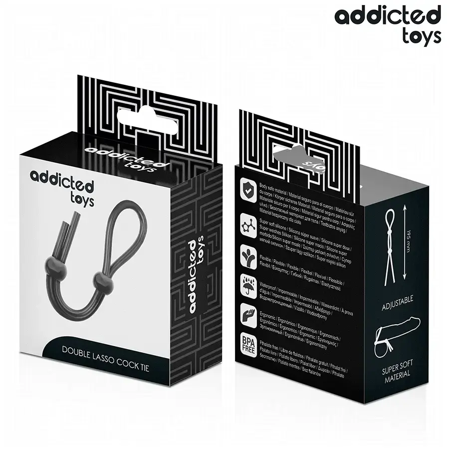 Силиконовый двойной шнур addicted toys D-242856 Photo 7
