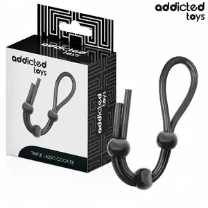Силиконовый трос addicted toys D-242857 — тройной петлевой дизайн, гибкий силикон