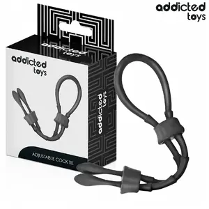Регулируемый силиконовый шнур для пениса addicted toys D-242858, силиконовое регулируемое кольцо