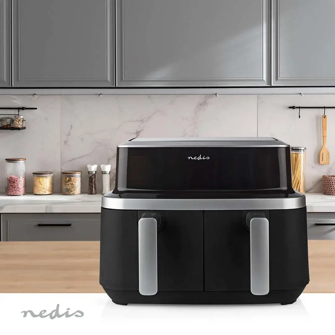Gaisa fritieris Nedis KAAF320BK Double 4,2 L 2600 W Photo 5