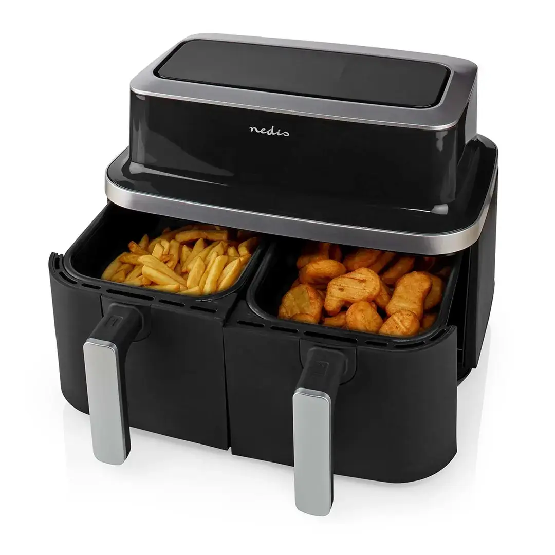 Gaisa fritieris Nedis KAAF320BK Double 4,2 L 2600 W Photo 6