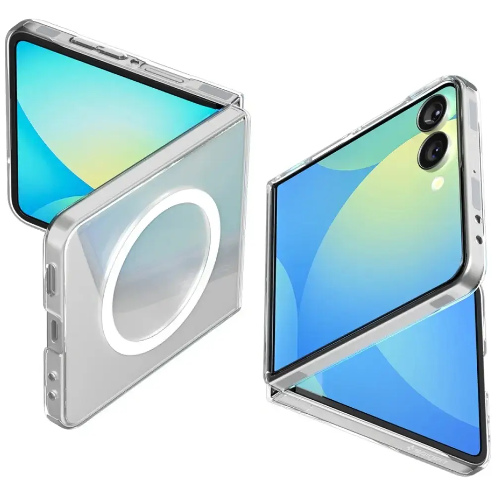 Spigen vāciņš Galaxy Z Flip 7 — Crystal Clear Photo 9