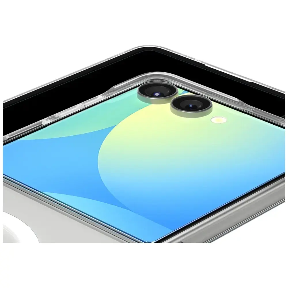 Spigen vāciņš Galaxy Z Flip 7 — Crystal Clear Photo 12