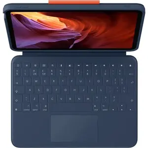 Keyboard case for iPad Logitech Rugged Combo 4 Touch 920-011188 with integrated touchpad and adjustable stand
