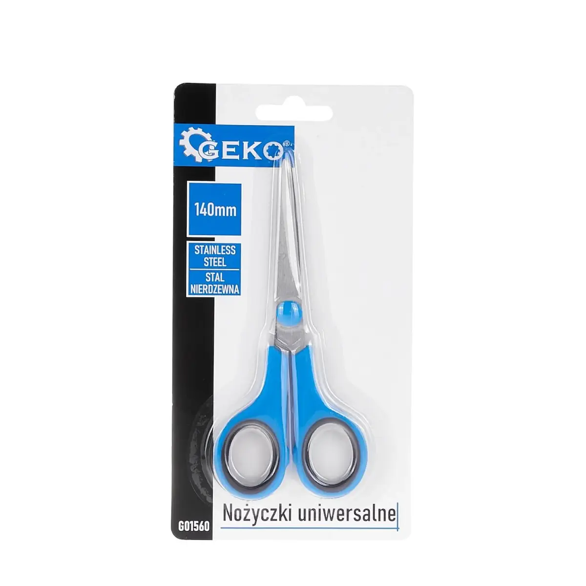 Šķēres GEKO 140 mm modelis 5901477184390 Photo 2