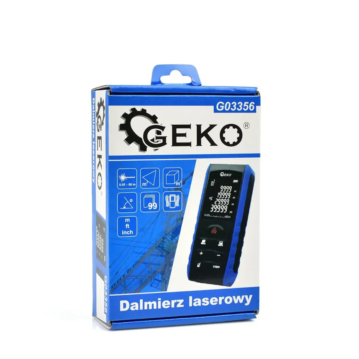 Лазерный дальномер GEKO 5901477164392 — 40 м, ±1,5 мм Photo 3