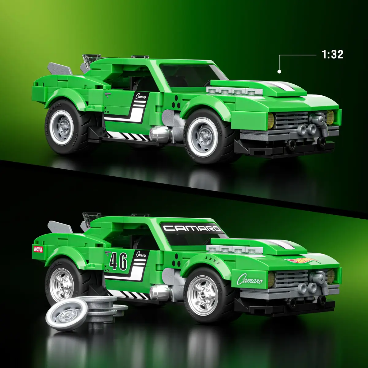 Mattel Brick Shop Hot Wheels Custom ’68 Camaro Photo 3