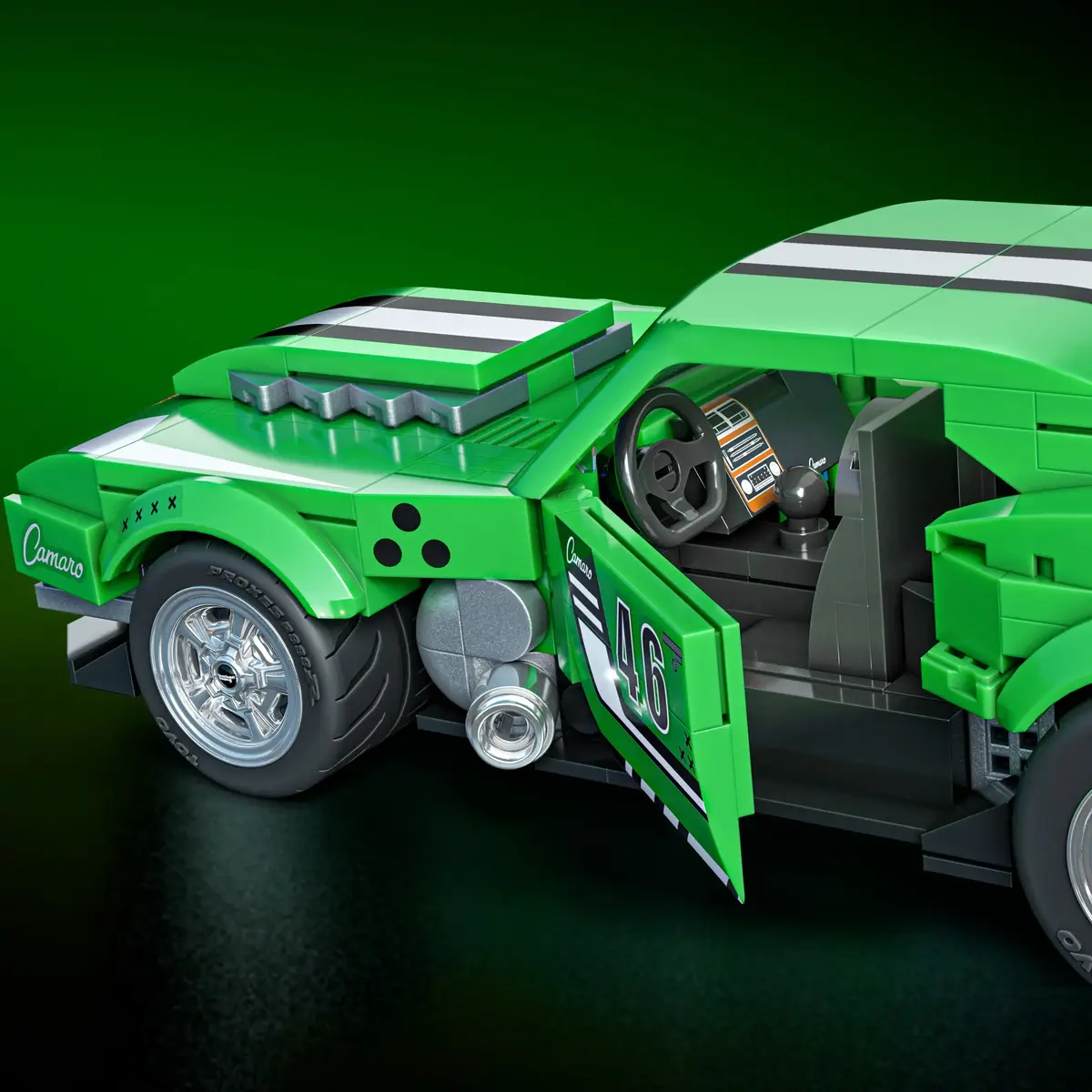 Mattel Brick Shop Hot Wheels Custom ’68 Camaro Photo 6