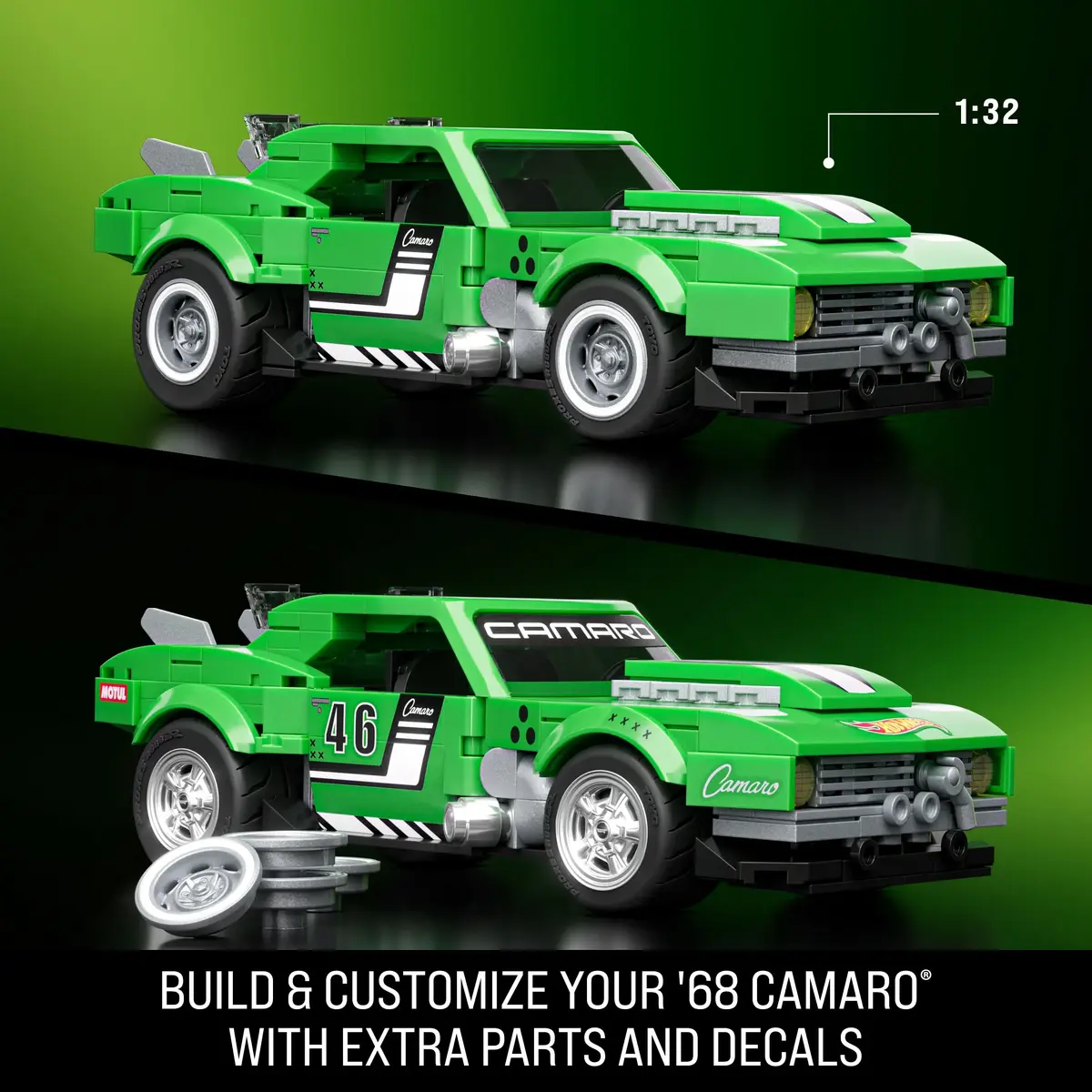Mattel Brick Shop Hot Wheels Custom ’68 Camaro Photo 7