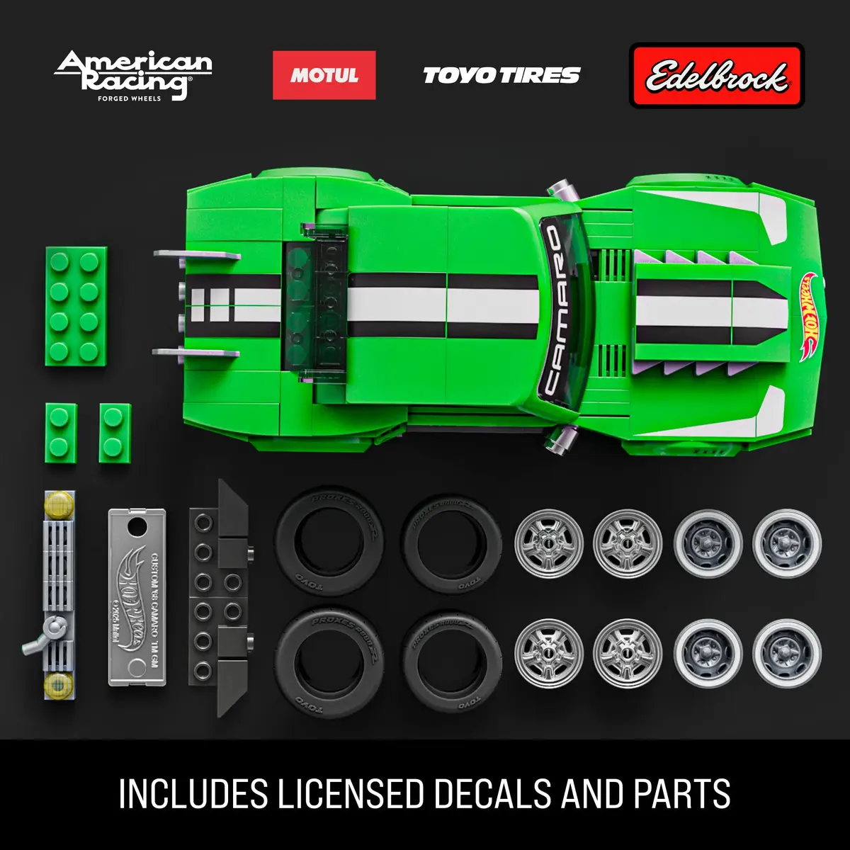 Mattel Brick Shop Hot Wheels Custom ’68 Camaro Photo 8