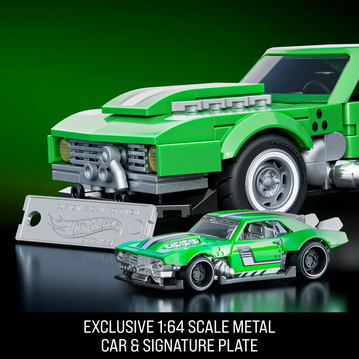 Mattel Brick Shop Hot Wheels Custom ’68 Camaro Photo 9