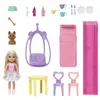 MATTEL Barbie Chelsea Pop-Up House komplekts ar lelli Photo 3