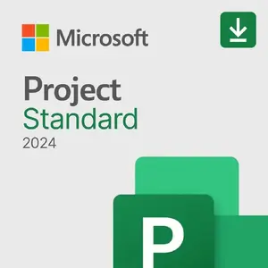 Project management Microsoft Project Standard 2024 Full license 1 license Windows 10 Windows 11