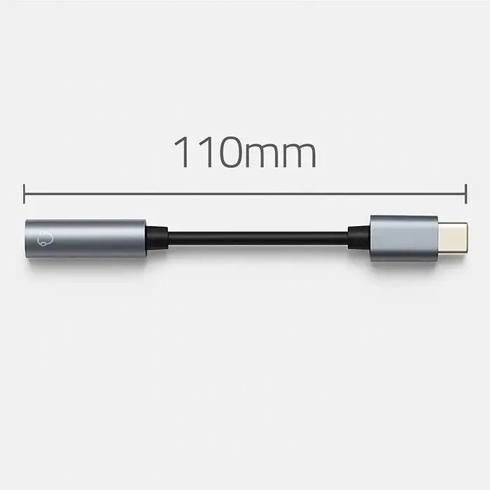 QOLTEC USB-C uz 3,5 mm adapteris 10 cm Photo 4