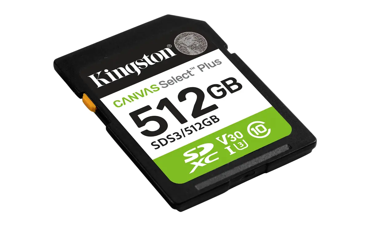 KINGSTON SDXC Canvas Select Plus Gen3 512 ГБ Photo 2