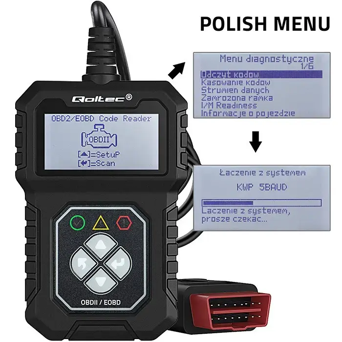 OBDII ierīce QOLTEC ProLine 50684 Photo 3