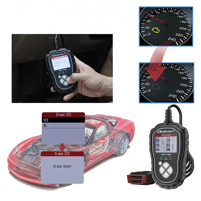 OBDII tester QOLTEC ProLine 50685 Photo 7