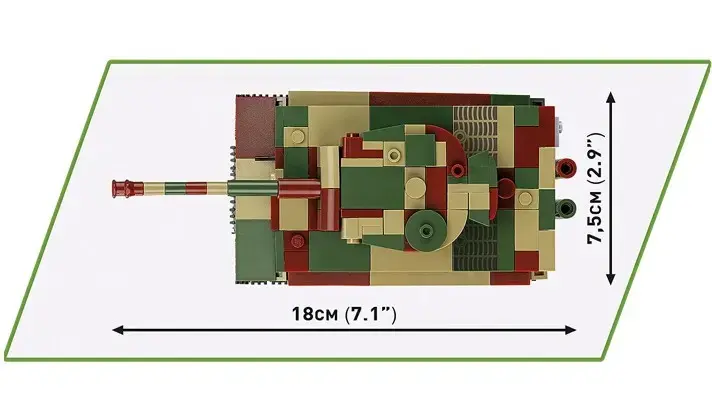 Cobi Pz.Kpfw. VI Tiger Ausf. E 1:35 model kit Photo 3
