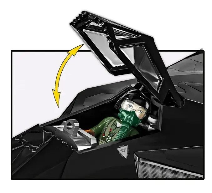 Modelis Cobi Lockheed F-117 Nighthawk 1:48 Photo 6