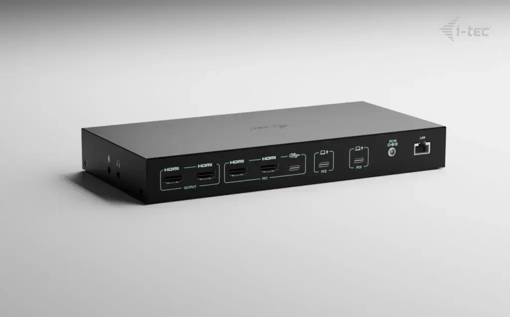 ITEC i-tec USB-C KVM Dock PRO trīs hostiem Photo 2