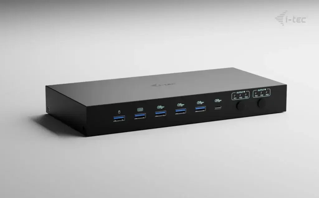 ITEC i-tec USB-C KVM Dock PRO trīs hostiem Photo 3