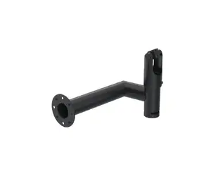 Ergonomic Solutions SpacePole Kiosk Swing Arm Landscape with DuraTilt Metal Black SPK615-02