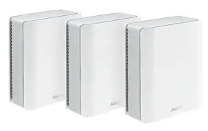 Mesh router ASUS ZenWiFi BT8 Tri-band (2.4/5/6 GHz) Wi‑Fi 7, 8643 Mbps, 3× LAN, 7 internal antennas, white