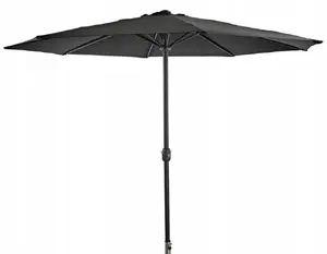 Garden umbrella Extralink foldable 3 m, large, graphite