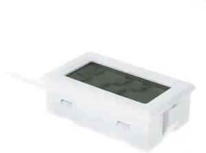 Цифровой термометр Lamptron TS708 с резьбовым соединением G1/4", белый