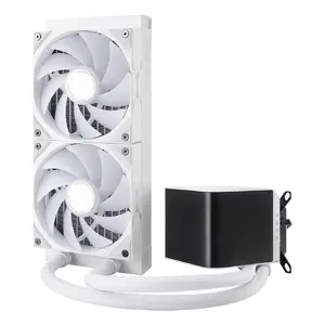 Liquid cooling kit TRYX PANORAMA ARGB 240 12 cm White — 240 mm radiator, ARGB fans