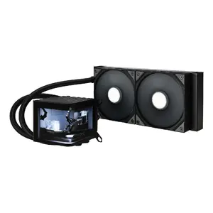 Liquid cooling kit TRYX PANORAMA 240 — 240 mm radiator, 2x 120 mm fans, black