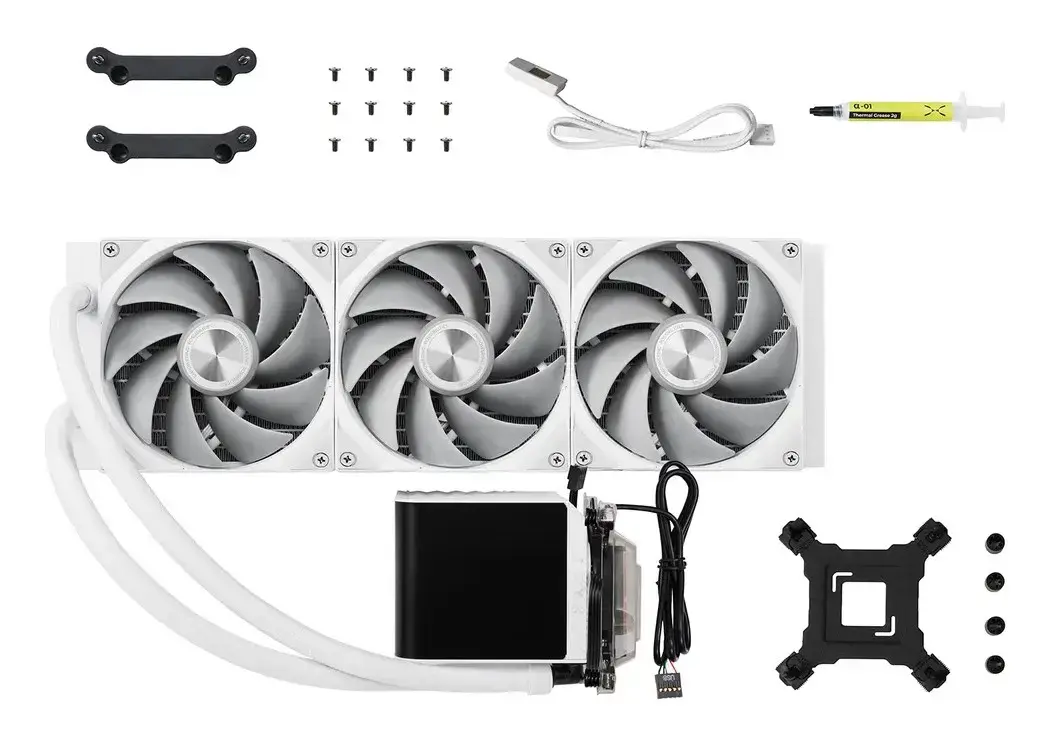 Жидкостный кулер TRYX WATX-020 360mm AiO White Photo 5