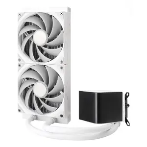 Liquid cooling kit TRYX PANORAMA 280 14 cm White — 280 mm radiator, 140 mm fans