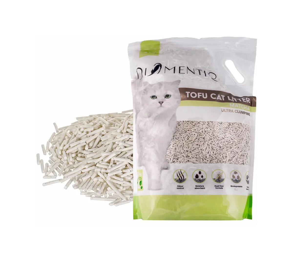 Kaķu pakaišs DIAMENTIQ Matcha Ultra Clumping