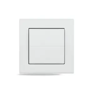 Wall switch cover Homematic IP HmIP-BRU — blank replacement frame for Homematic IP switches