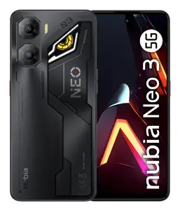 Смартфон Nubia Neo 3 5G, 8 ГБ ОЗУ, 256 ГБ ПЗУ, дисплей 6.8 дюйма, двойная камера 50 Мп, аккумулятор 6000 мАч, черный