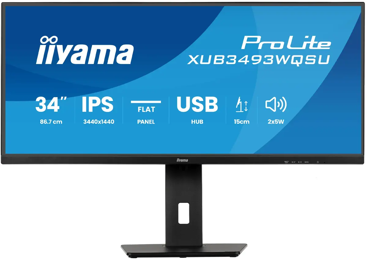 IIYAMA ProLite XUB3493WQSU-B6 34" UltraWide QHD монитор Photo 2