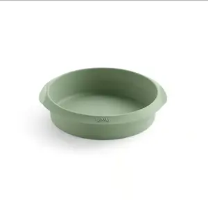 Air fryer Lekue 20 cm Green — silicone compact countertop fryer, 20 cm diameter